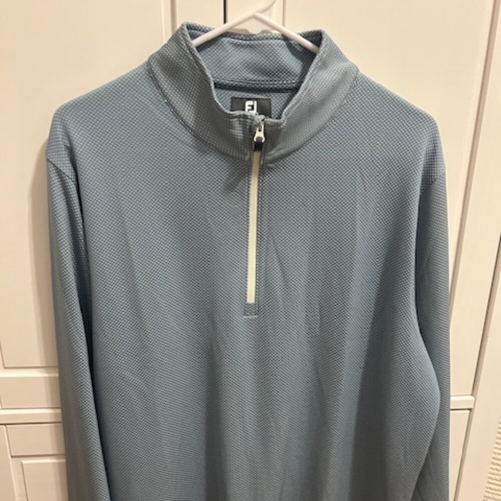 Men's FootJoy ThermoSeries Mid-Layer Quarter Zip - Size Large